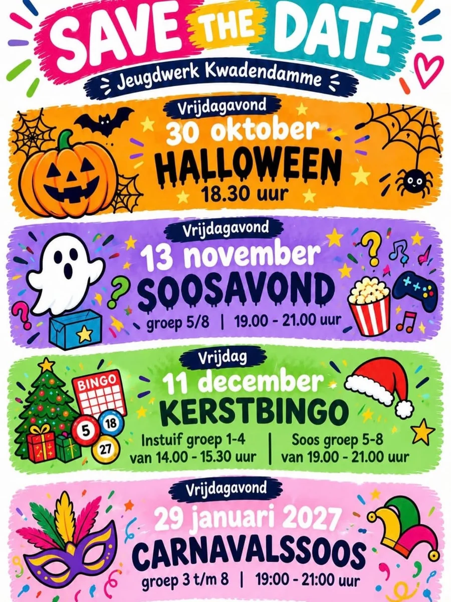 Foto bij het Instagrambericht van Jeugdwerk van 17-09-2026